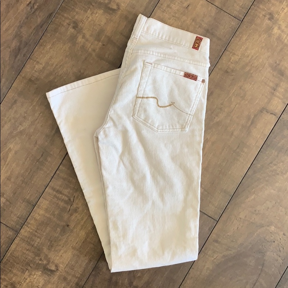 Seven for all mankind corduroy  jeans